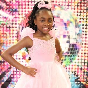 Pink pageant dress 6T